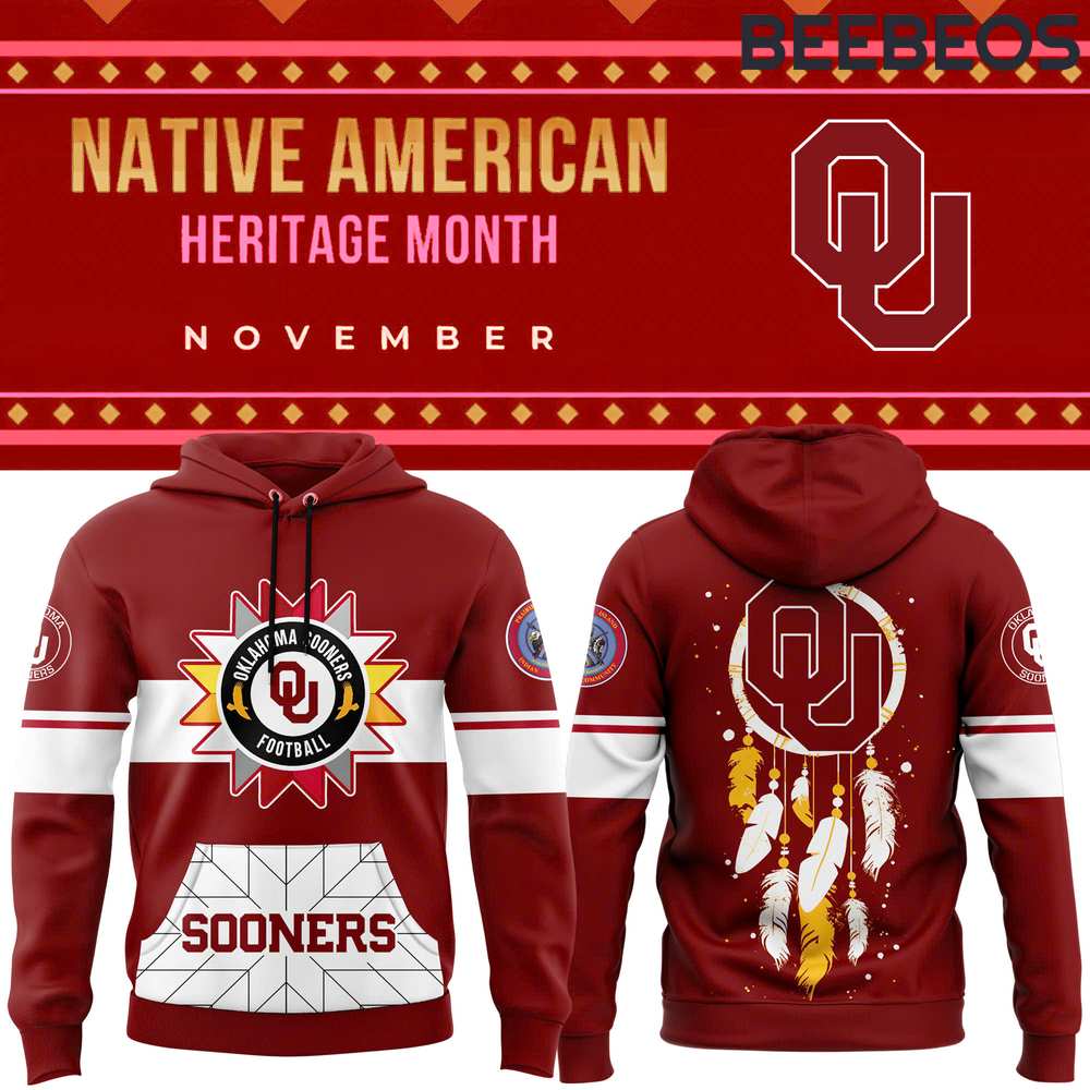 Ohio State Buckeyes NCAA 2024 Native American Heritage Month Red Hoodie