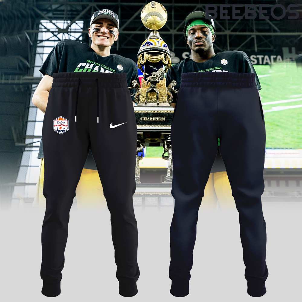 Oregon Ducks 2024 Vrbo Fiesta Bowl Champs Hoodie Pants Cap