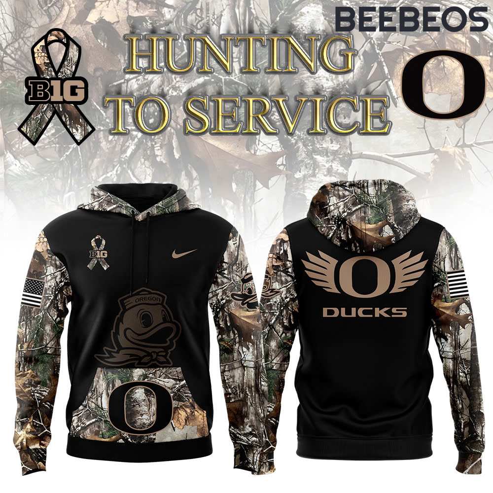 Ohio State Buckeyes Hunting To Service Camo Hoodie