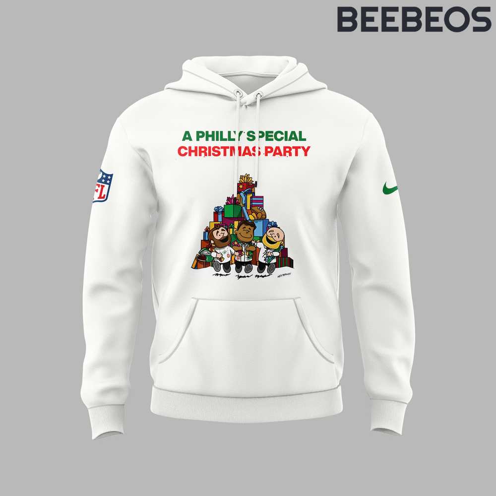 Philadelphia Eagles A Philly Special Christmas Party White Hoodie