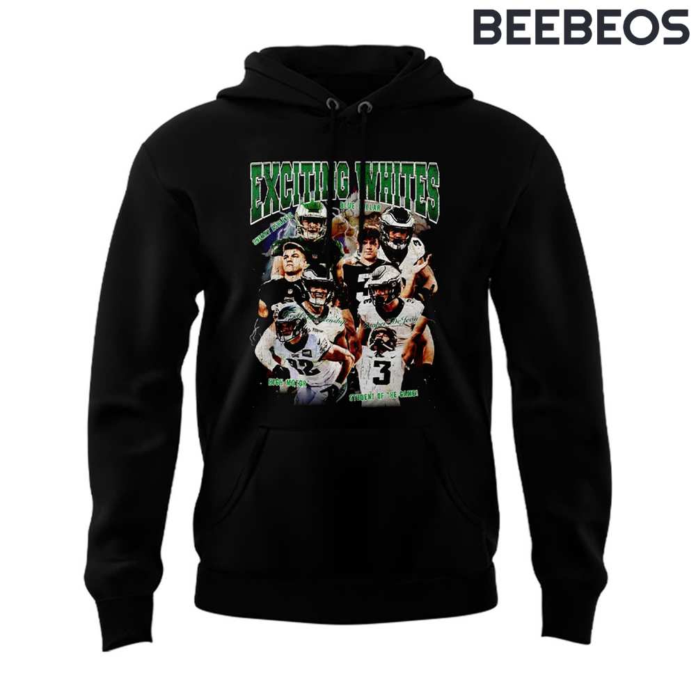 Philadelphia Eagles NFL Exciting Whites Hoodie