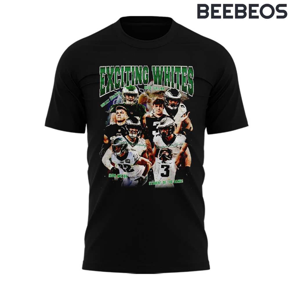 Philadelphia Eagles NFL Exciting Whites Tee