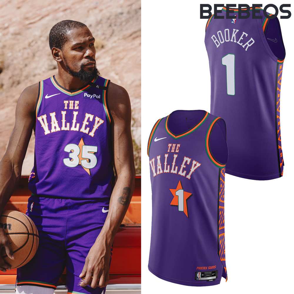 Phoenix Suns x Nike City Edition Purple Basketball Jersey