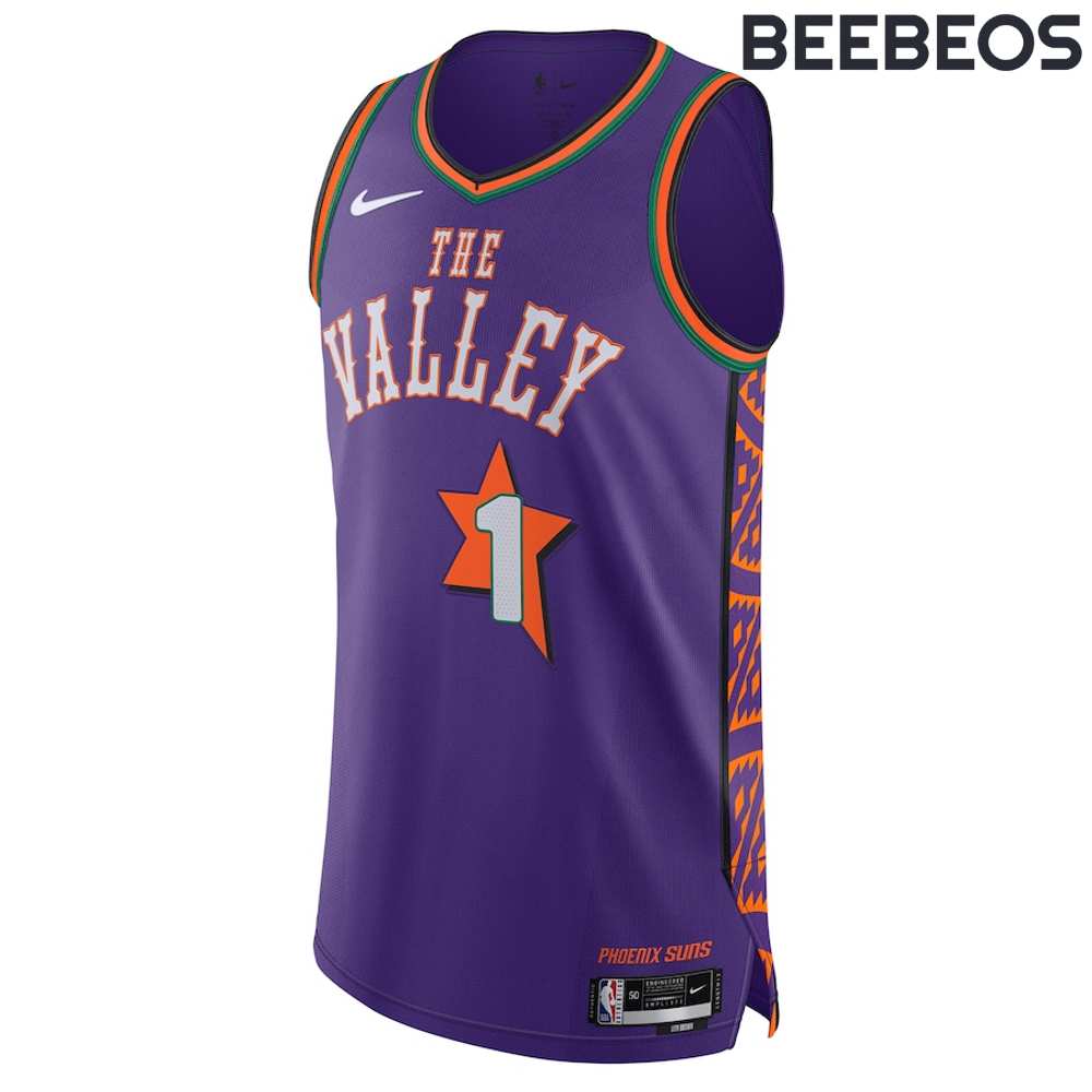 Phoenix Suns x Nike City Edition Purple Basketball Jersey