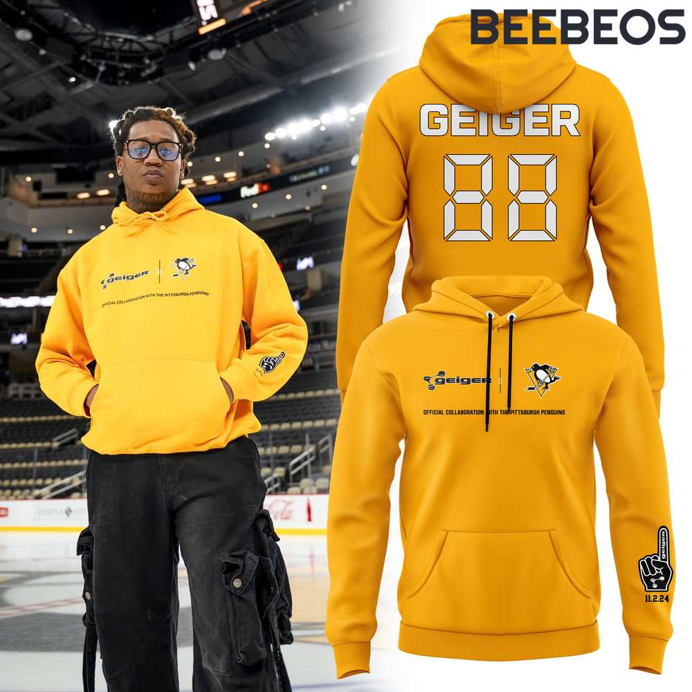 Pittsburgh Penguins “Misplaced Pens” Yellow Hoodie