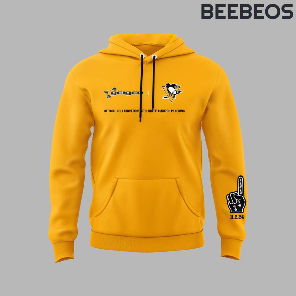 Pittsburgh Penguins “Misplaced Pens” Yellow Hoodie