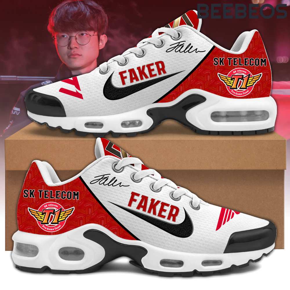 SK T1 League of Legends World Champions Faker Signature Air Max Shoes