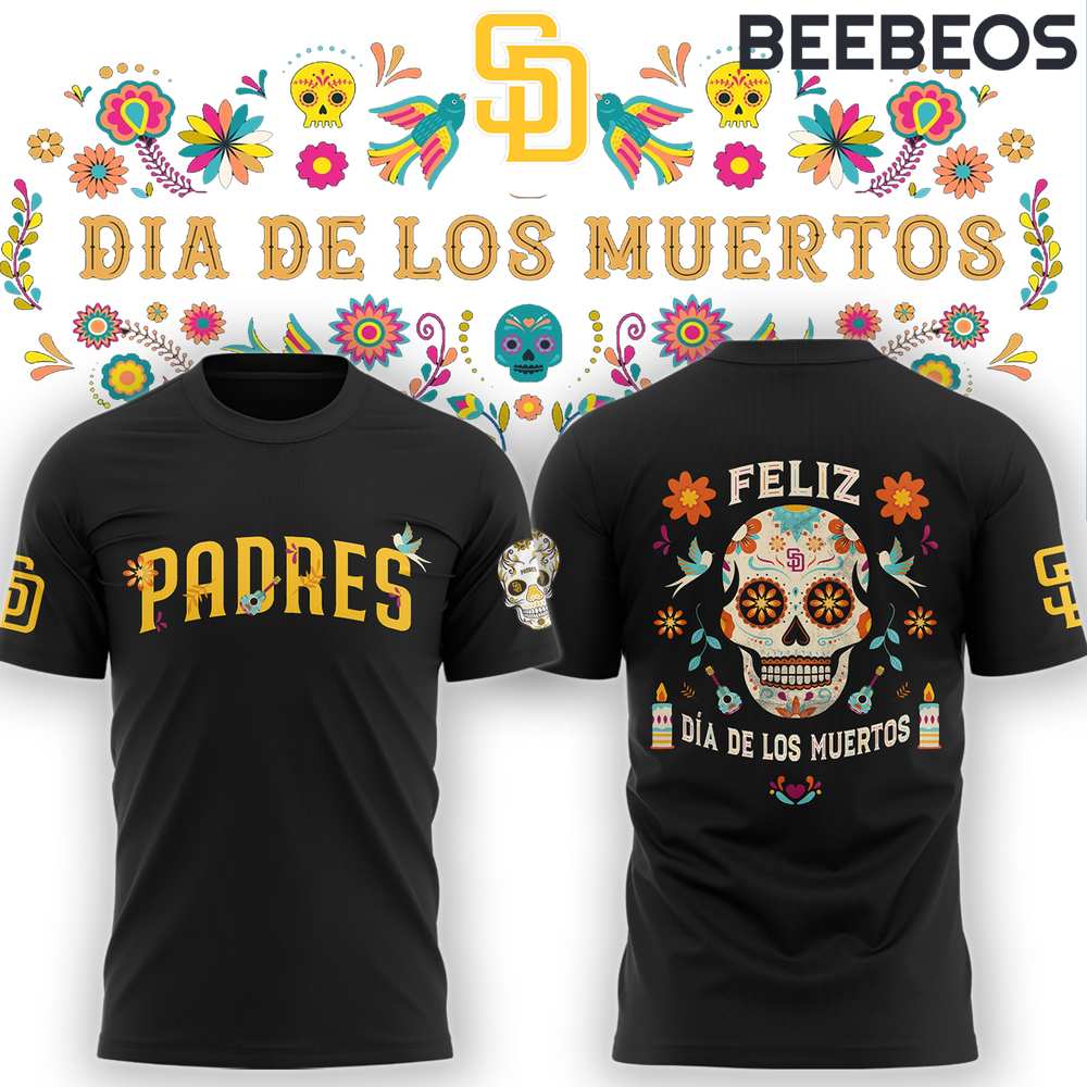 San Diego Padres Dia De Los Muertos Limited Edition Jersey