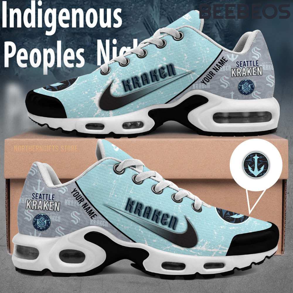 Seattle Kraken Indigenous Peoples Night Personalized Air Force 1 Shoes