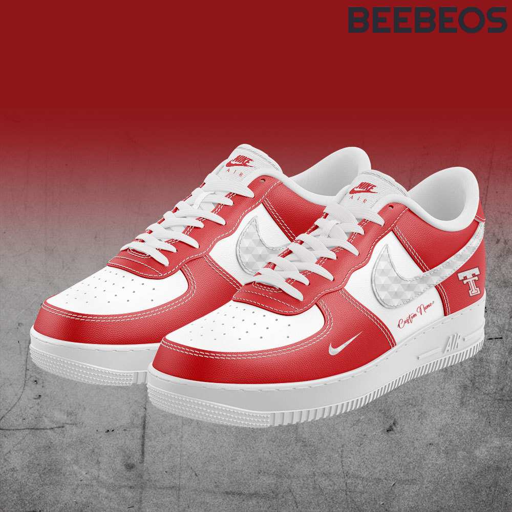 Texas Tech Football Special Edition Air Force 1 Shoes