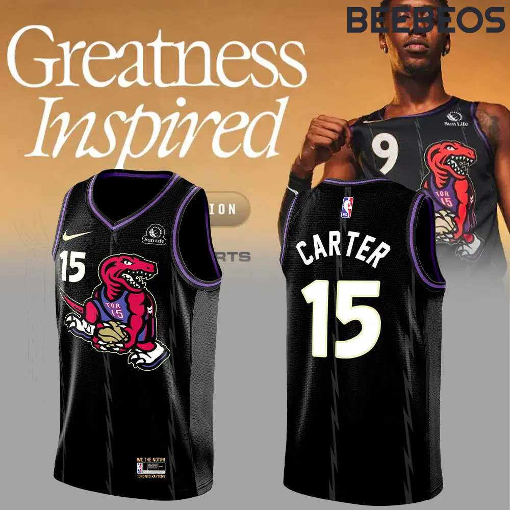 Toronto Raptors 30th Anniversary City Edition Black Basketball Jersey