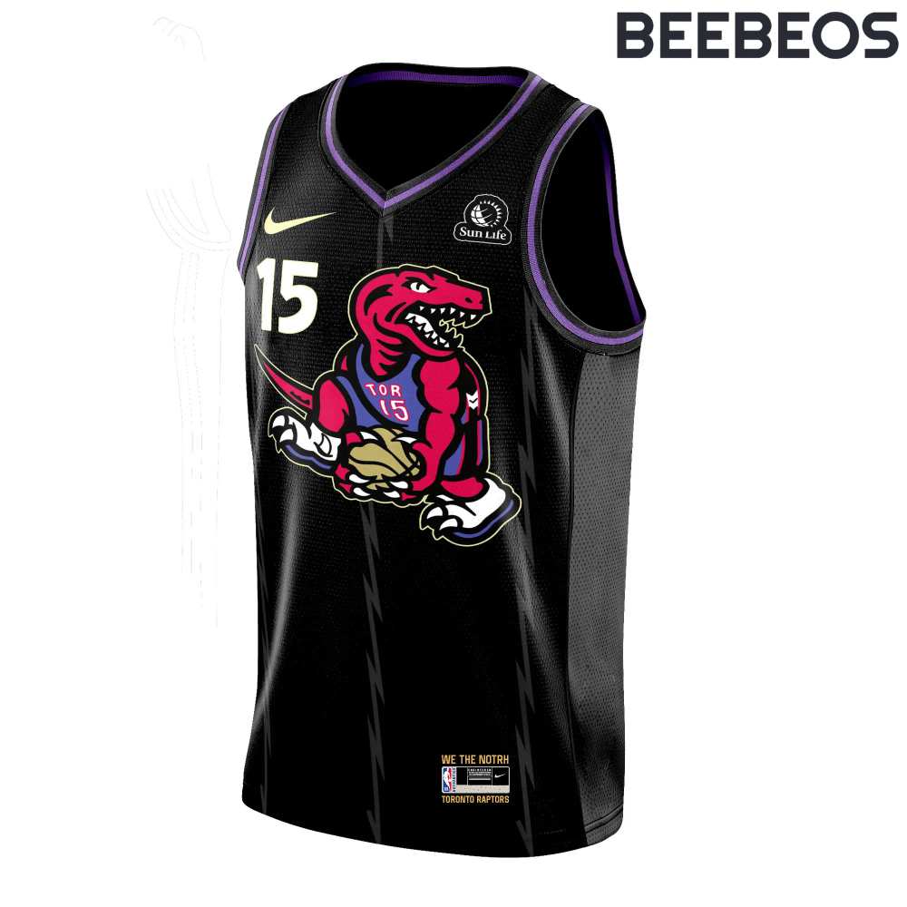 Toronto Raptors 30th Anniversary City Edition Black Basketball Jersey