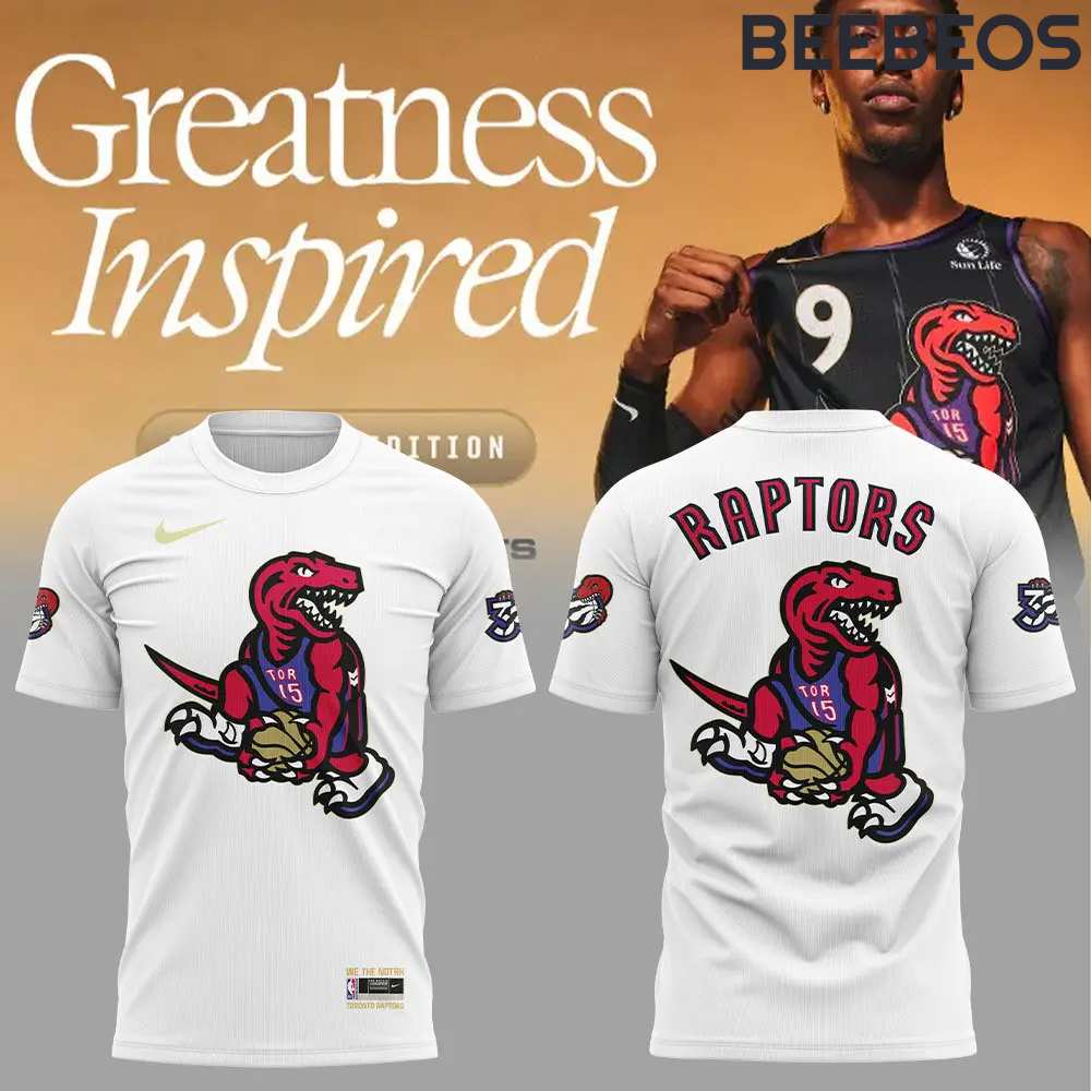 Toronto Raptors 30th Anniversary City Edition White Shirt