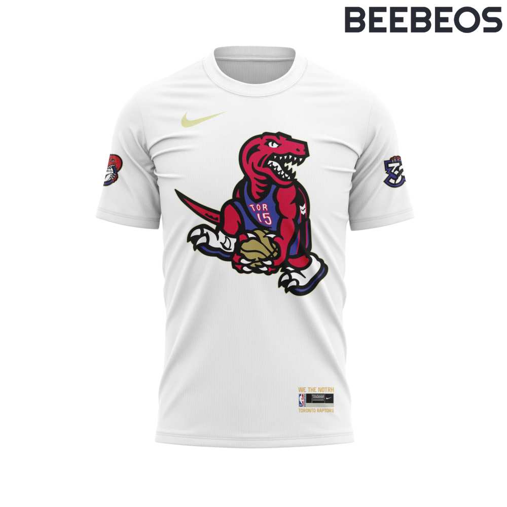 Toronto Raptors 30th Anniversary City Edition White Shirt