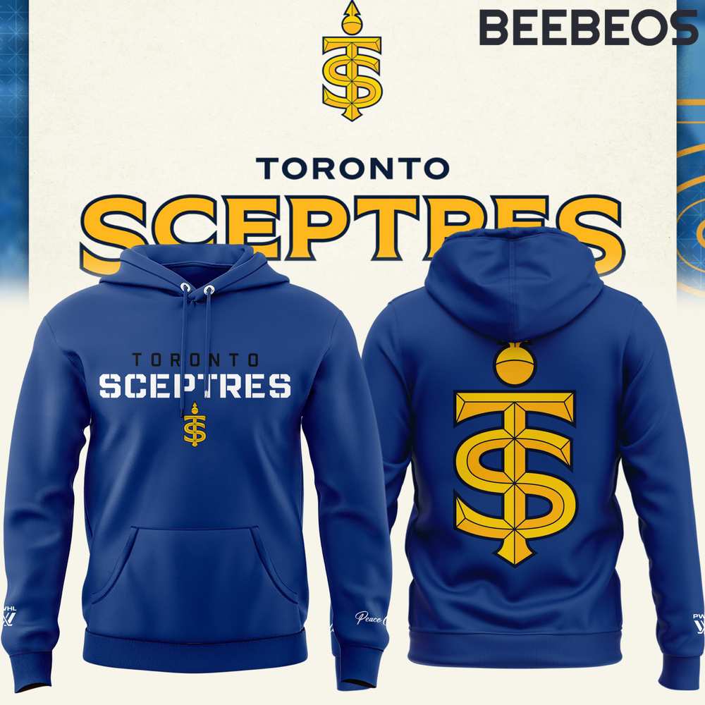 Toronto Sceptres 2024 Special Edition Blue Hoodie