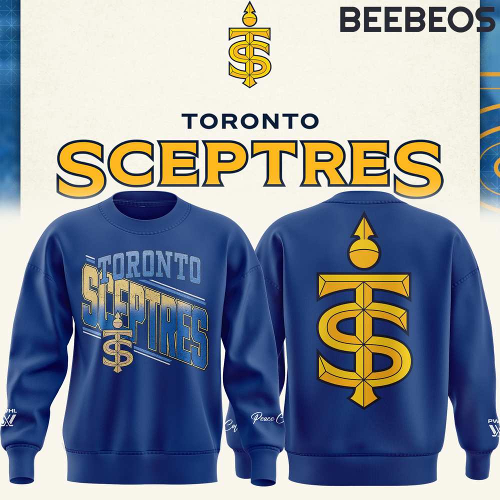 Toronto Sceptres 2024 Special Edition Blue Sweatshirt