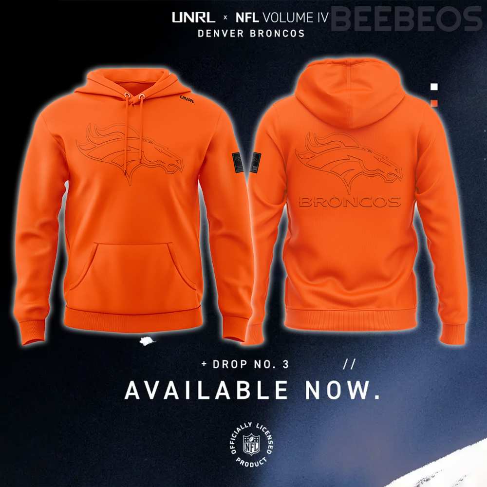 UNRL x NFL Volume IV Denver Broncos Limited Edition Hoodie