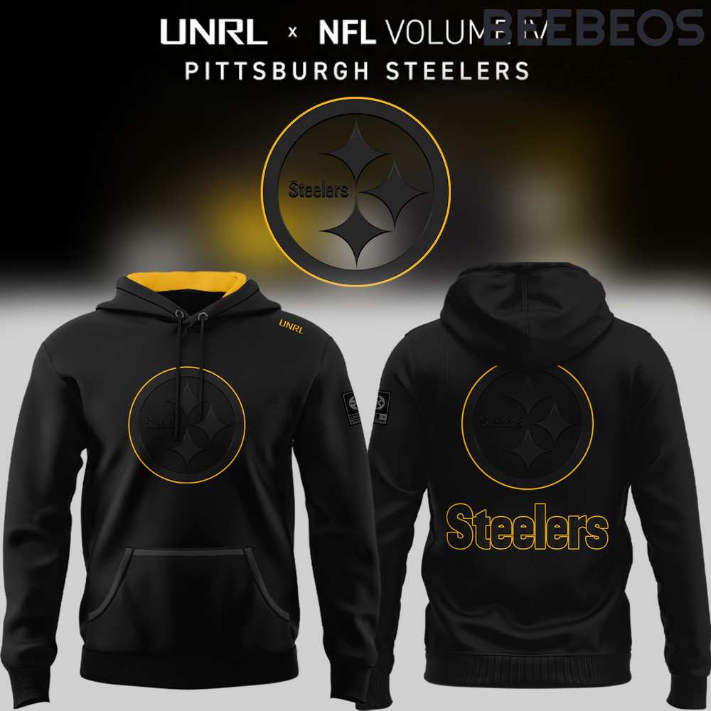 UNRL x NFL Volume IV Pittsburgh Steelers Limited Edition Hoodie