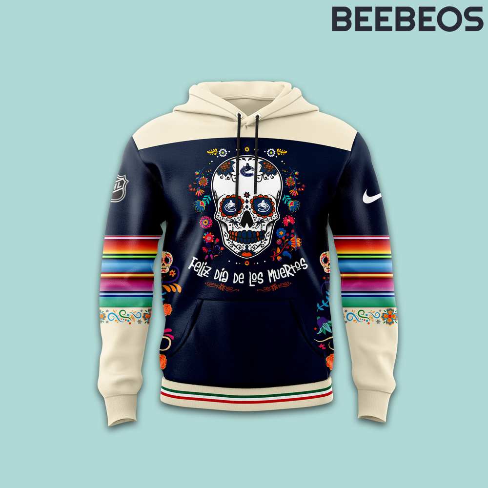 Vancouver Canucks NHL Dia De Los Muertos Limited Edition Hoodie