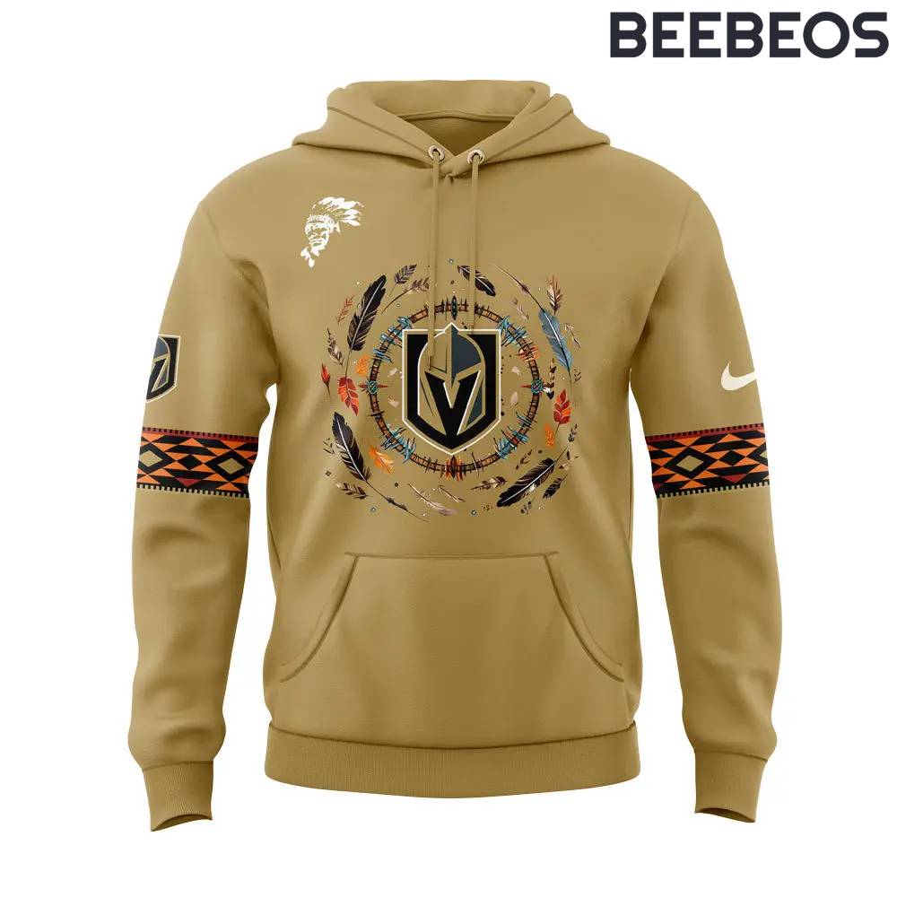 Vegas Golden Knights Native American Heritage Month Hoodie