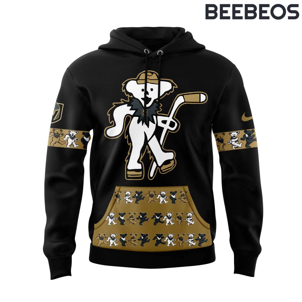 Vegas Golden Knights x Grateful Dead Black Hoodie