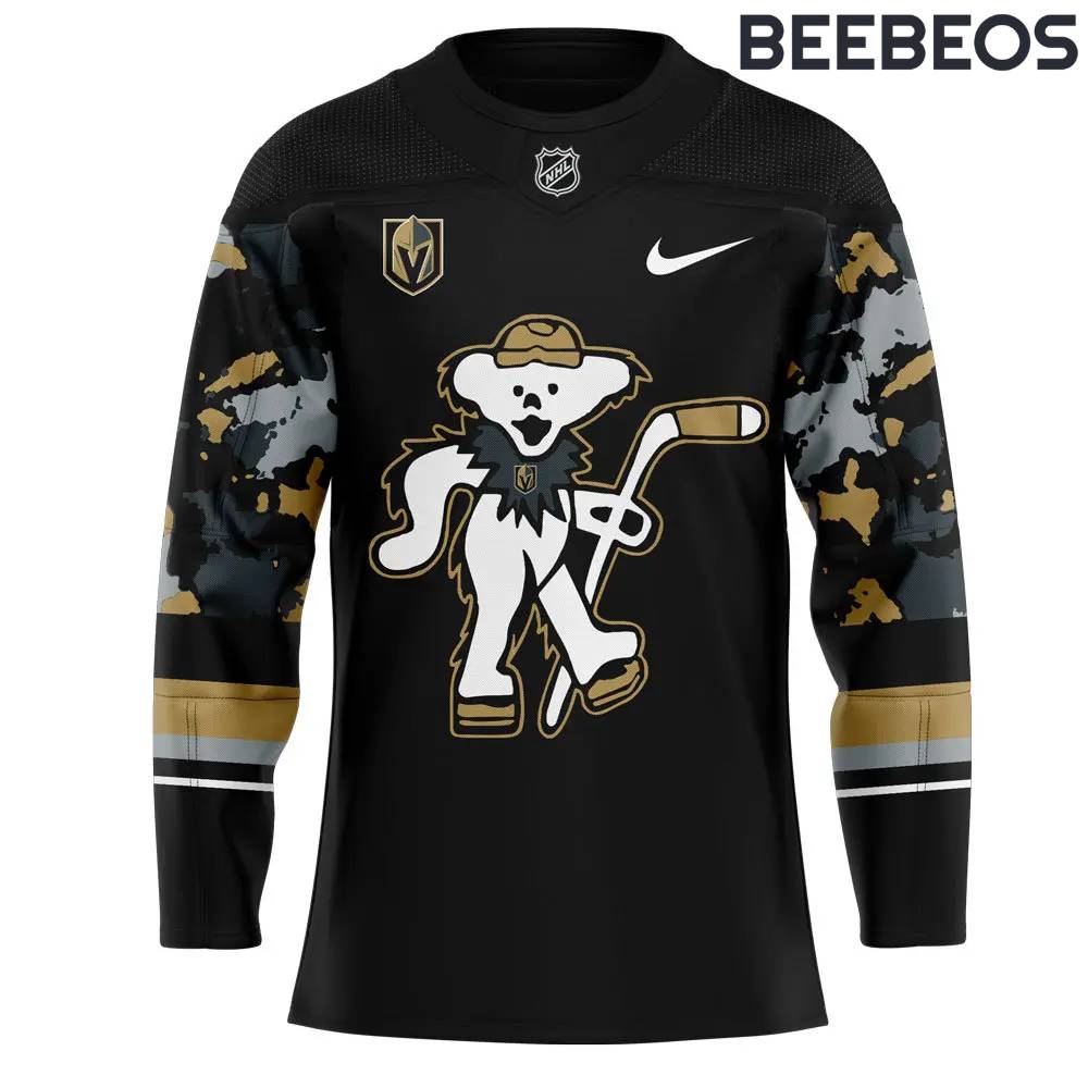 Vegas Golden Knights x Grateful Dead Black Jersey