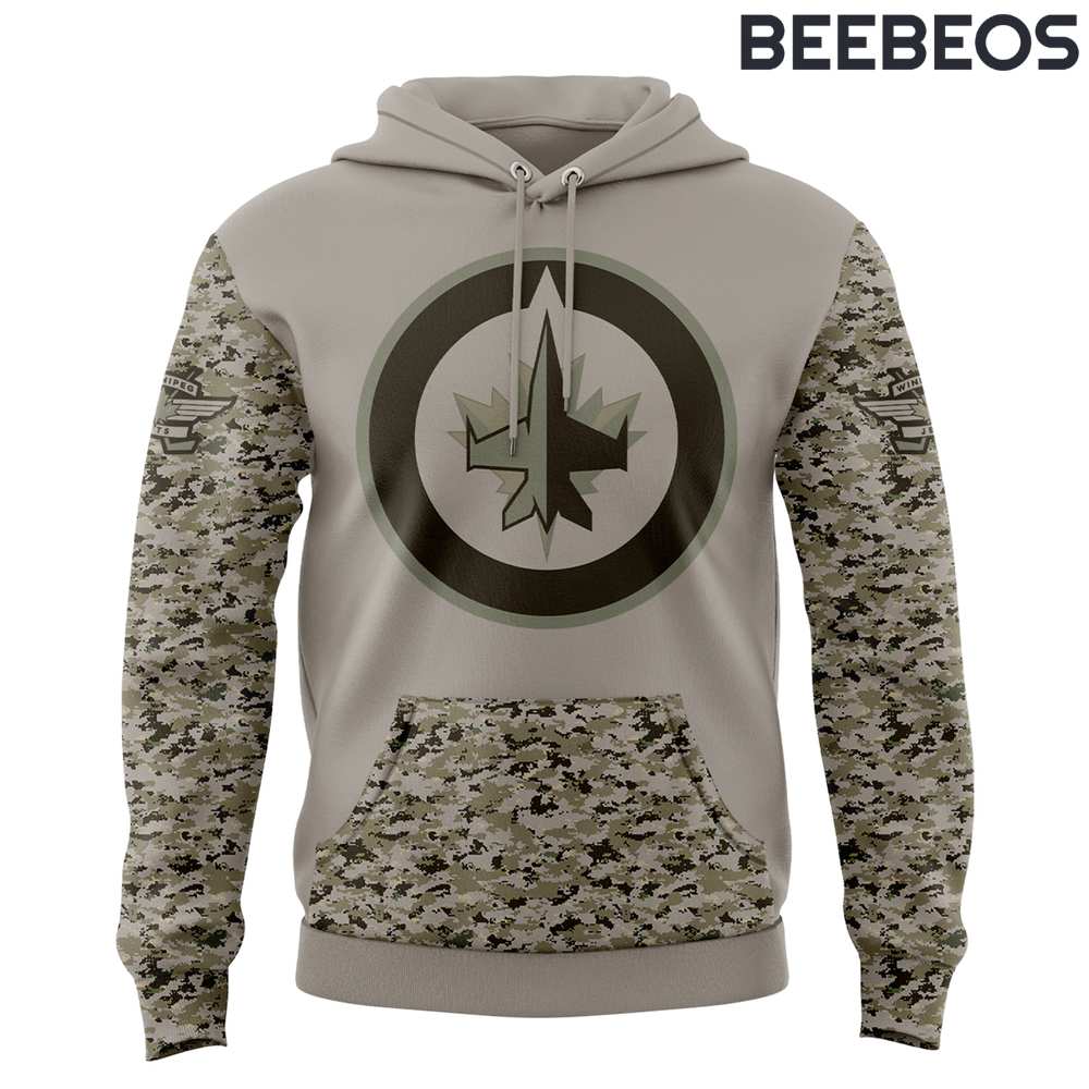 Winnipeg Jets Military Appreciation Limited Edition Hoodie