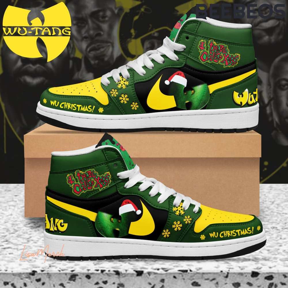 Wu Tang Clan Christmas Air Jordan 1 Shoes