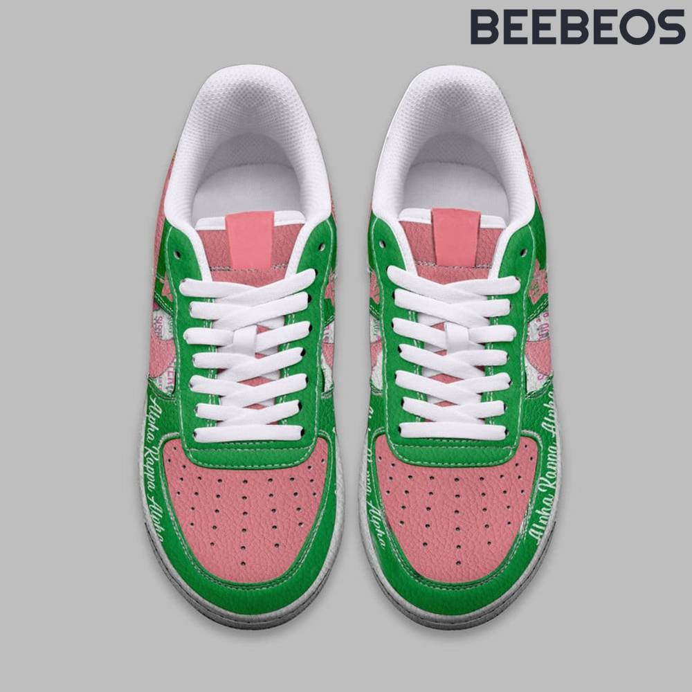 Alpha Kappa Alpha Green Air Force 1 Sneaker