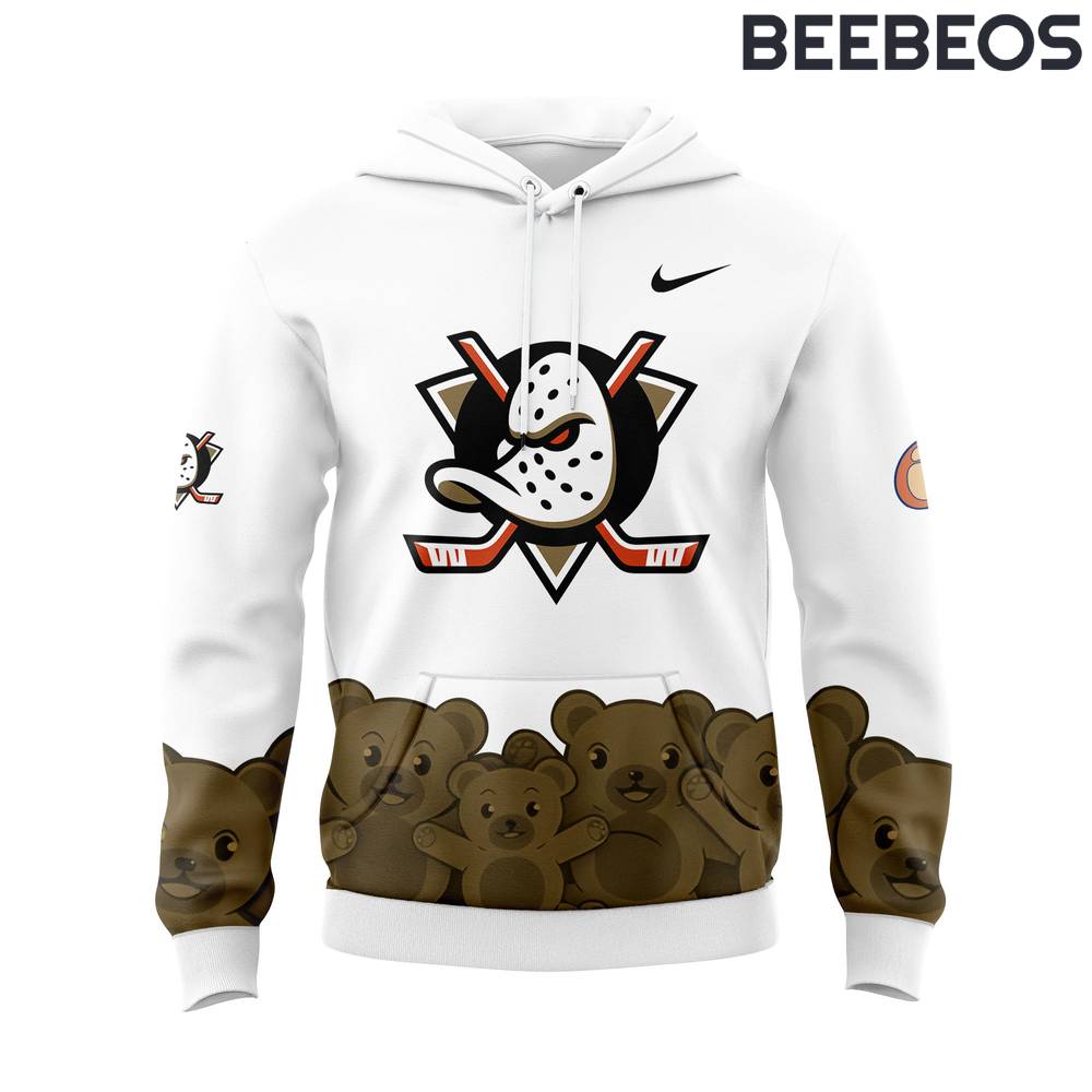 Anaheim Ducks x Teddy Bear Toss Special Edition Hoodie