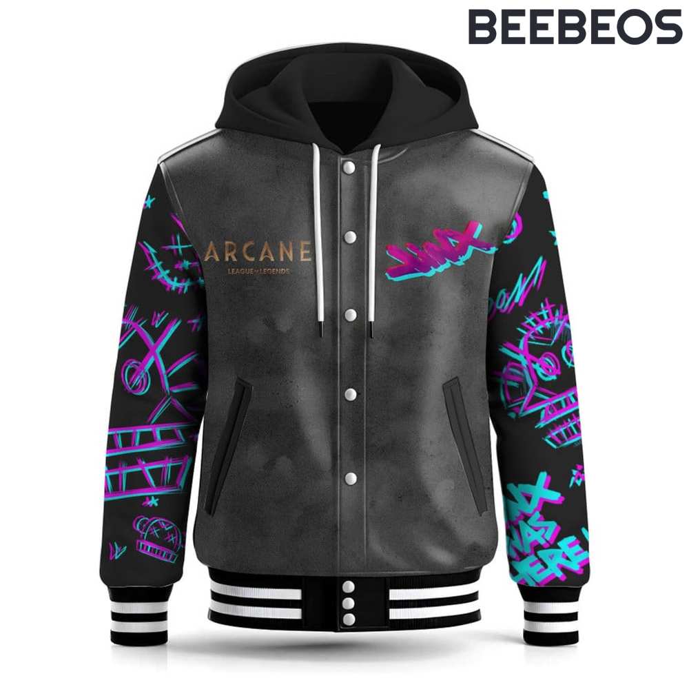 Arcane Jinx Was Here Baseball Jacket