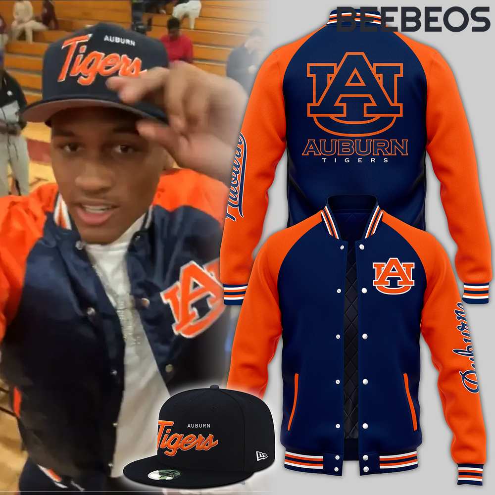 Auburn Tigers Football Special Edition Baseball Jacket