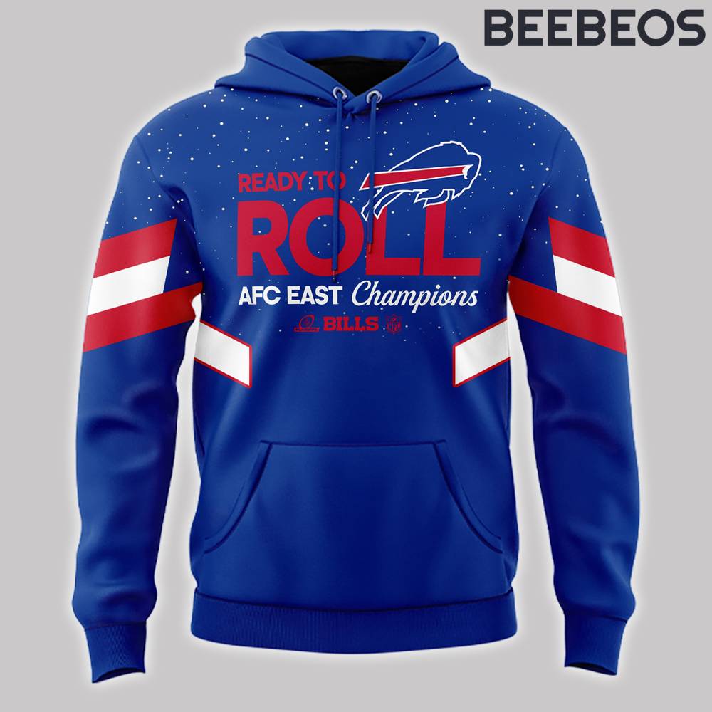 Buffalo Bills 2024 AFC East Division Champions Ready To Roll Hoodie