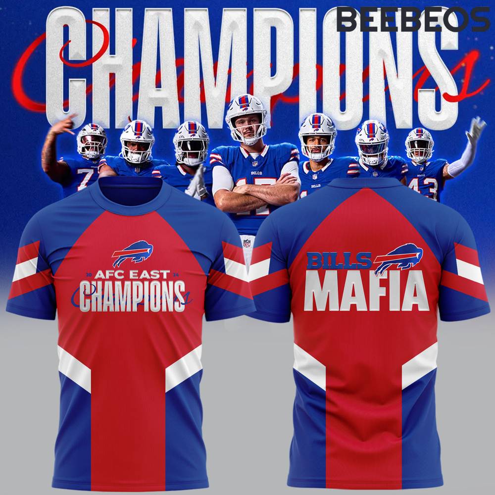 Buffalo Bills Mafia 2024 AFC East Division Champions Shirt