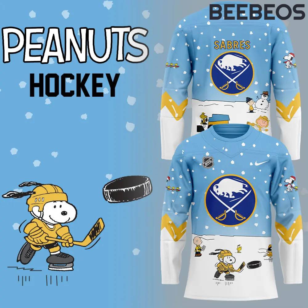 Buffalo Sabres Peanuts & Snoopy Night Hockey Jersey