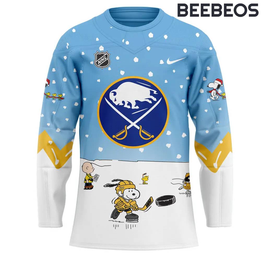 Buffalo Sabres Peanuts & Snoopy Night Hockey Jersey