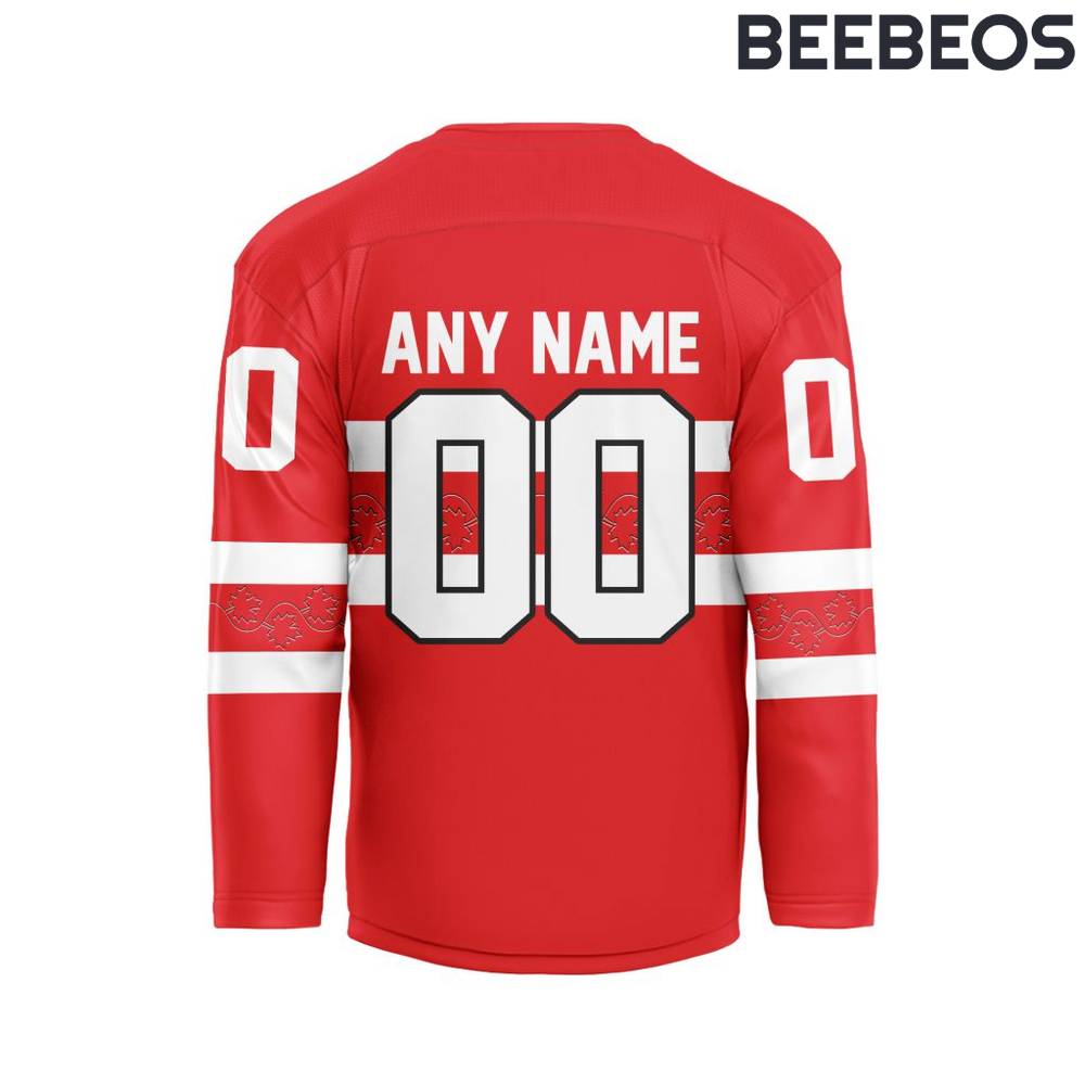 Canada National Ice Hockey Team 4 Nations Face-Off 2025 Hockey Jersey