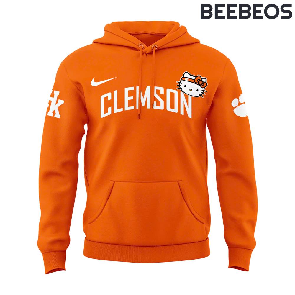 Clemson Tigers x Hello Kitty Orange Hoodie