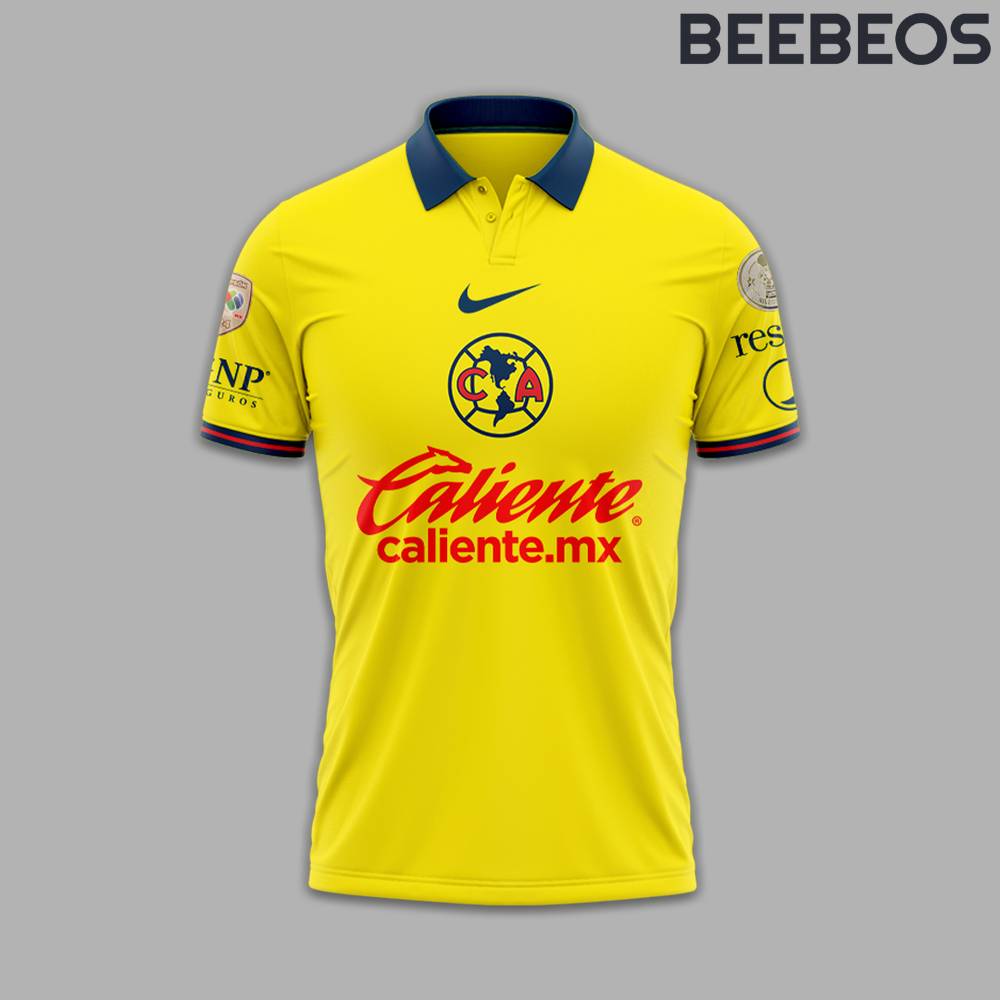 Club America Campeones Supercopa 2024 Polo Shirt