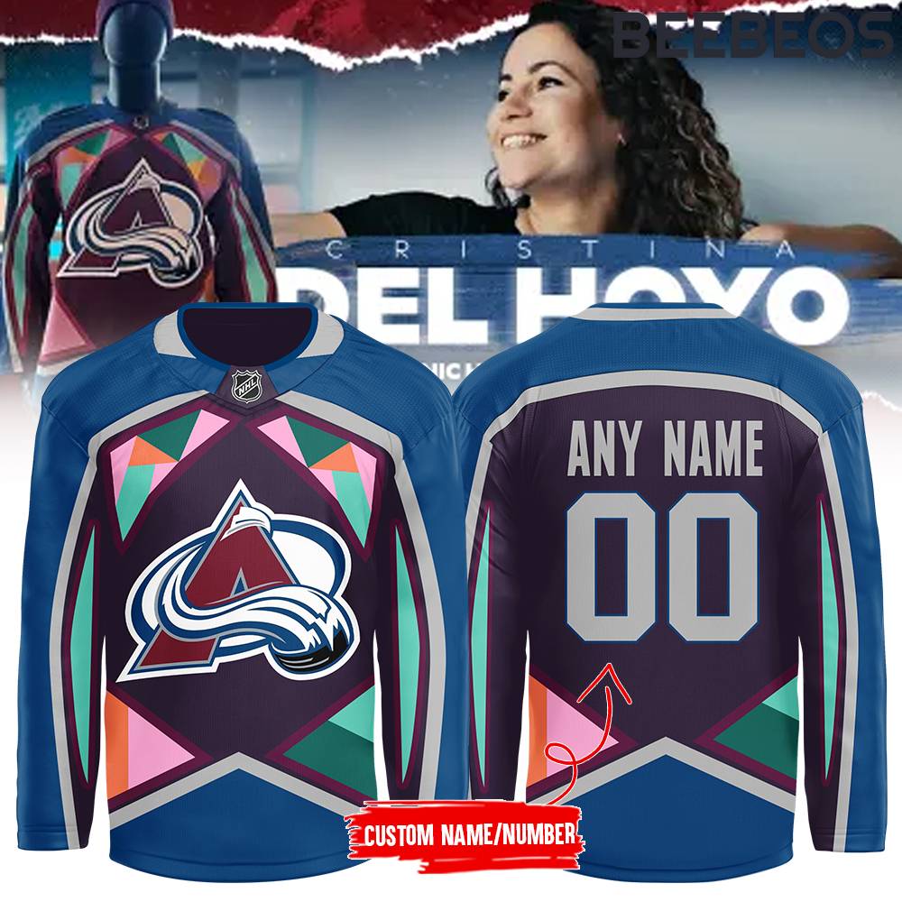 Colorado Avalanche Hispanic Heritage Month Special Edition Jersey