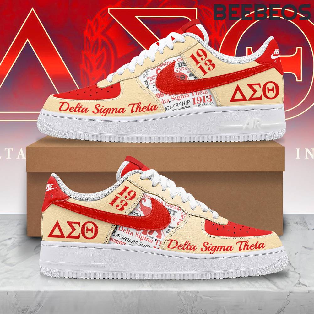 Delta Sigma Theta 1913 Air Force 1 Sneaker