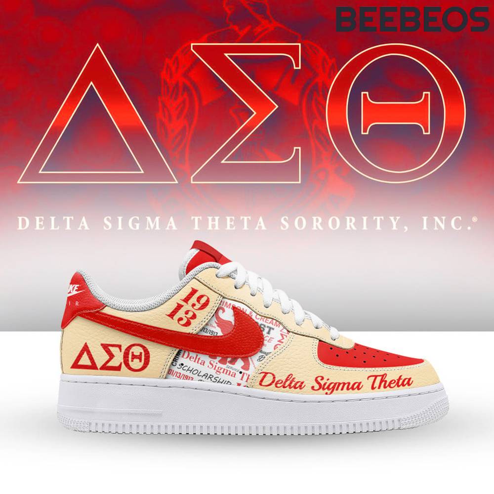 Delta Sigma Theta 1913 Air Force 1 Sneaker