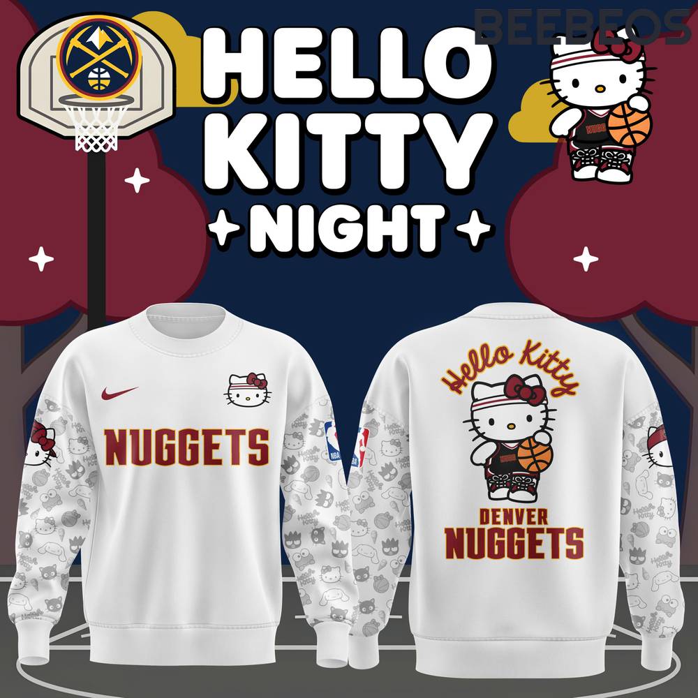 Denver Nuggets x Hello Kitty 50th Anniversary Special Edition Sweatshirt