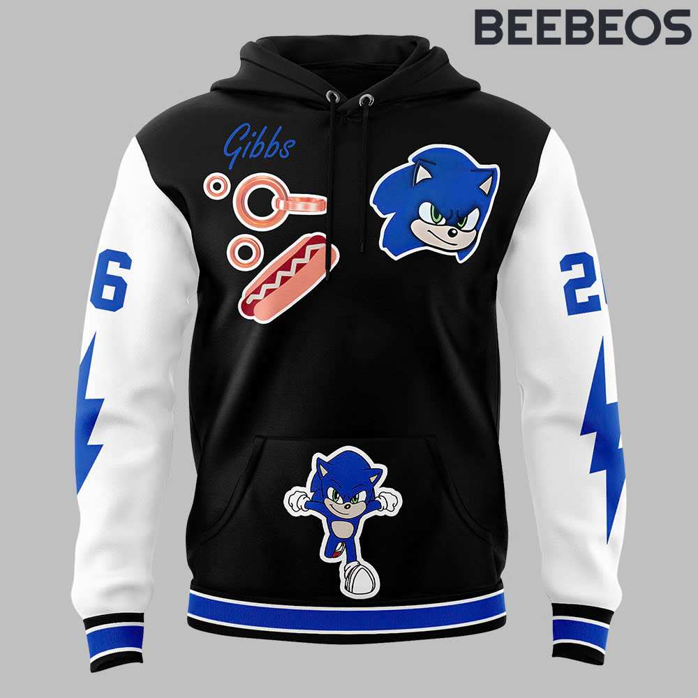 Detroit Lions Sonic & Knuckles Limited Edition Hoodie