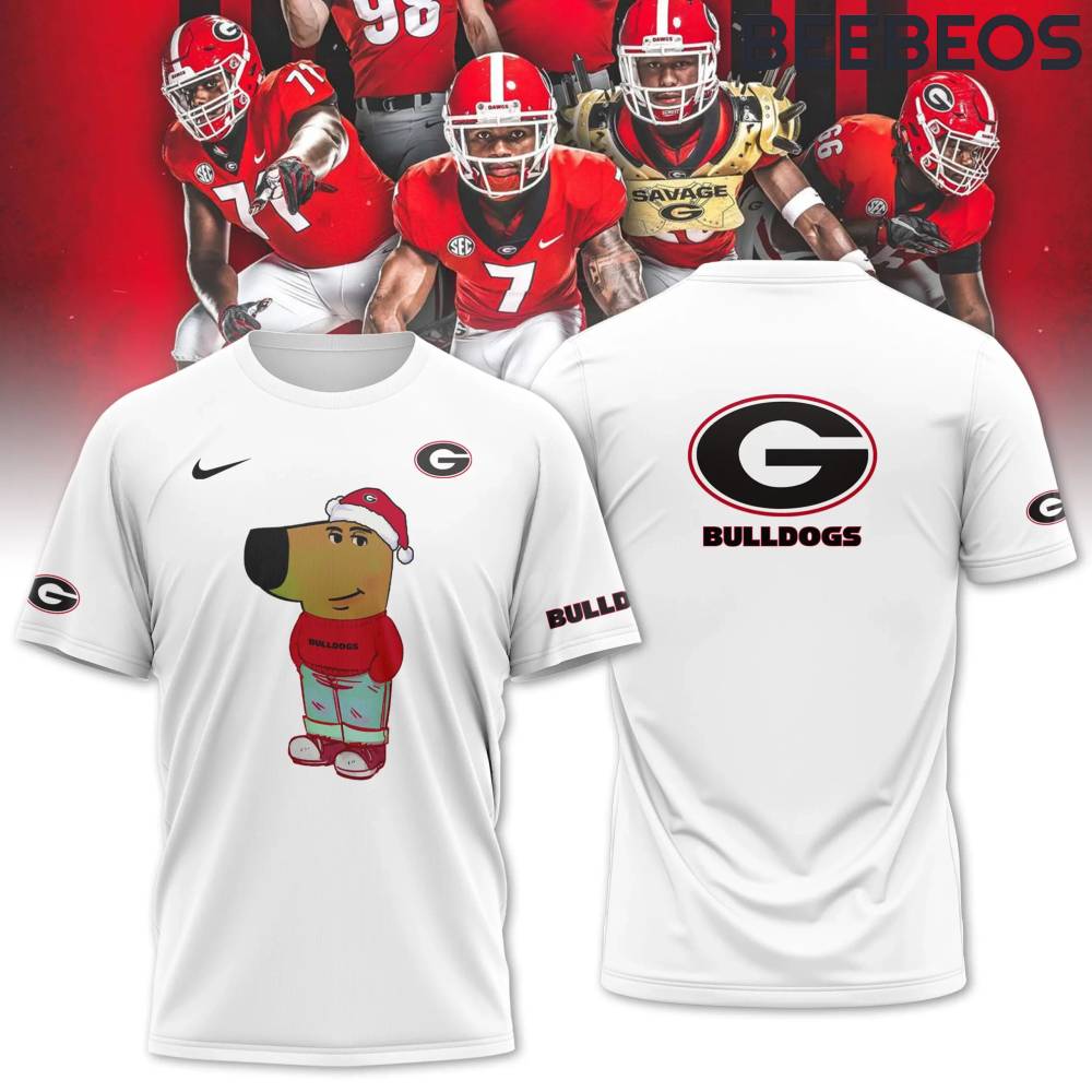 Georgia Bulldogs Just Some Chill Guys White Shirt