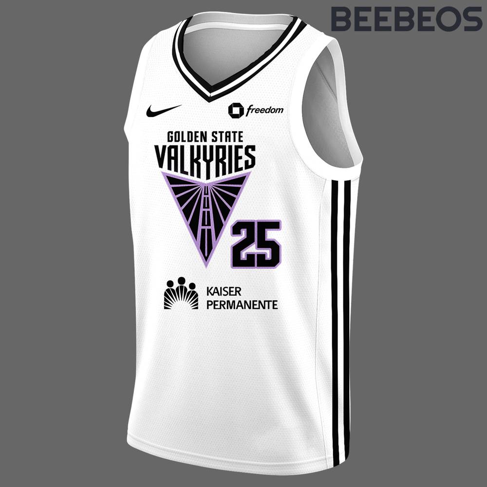 Golden State Valkyries 2025 Fan Limited Edition White Basketball Jersey