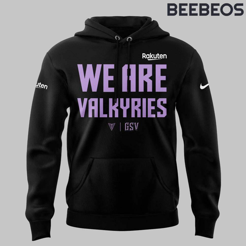 Golden State Valkyries “We Are Valkyries” Black Hoodie