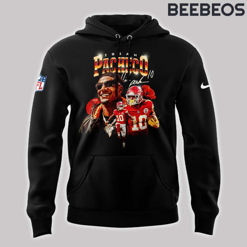 Kansas City Chiefs Isiah Pacheco Signature Special Edition Hoodie