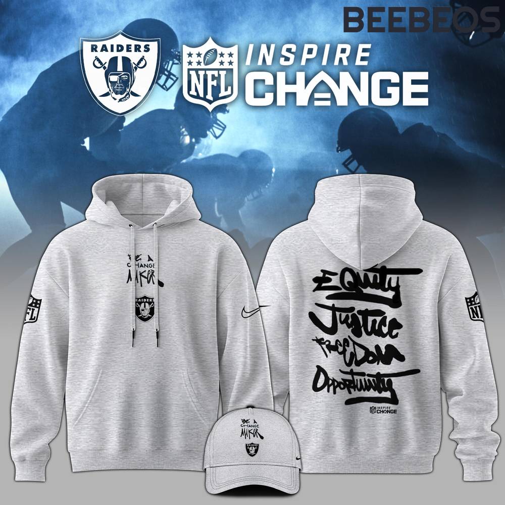 Las Vegas Raiders Be A Change Maker NFL Hoodie