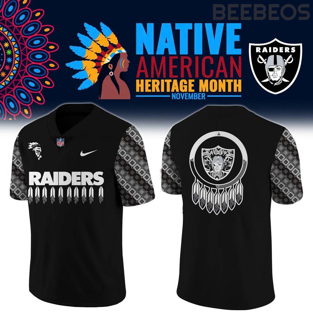 Las Vegas Raiders NFL 2024 Native American Heritage Month Limited Edition Jersey